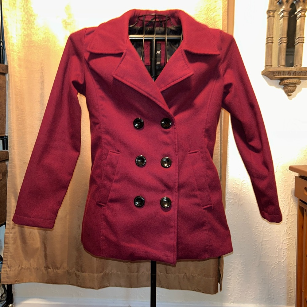Ladies size large Pea Coat